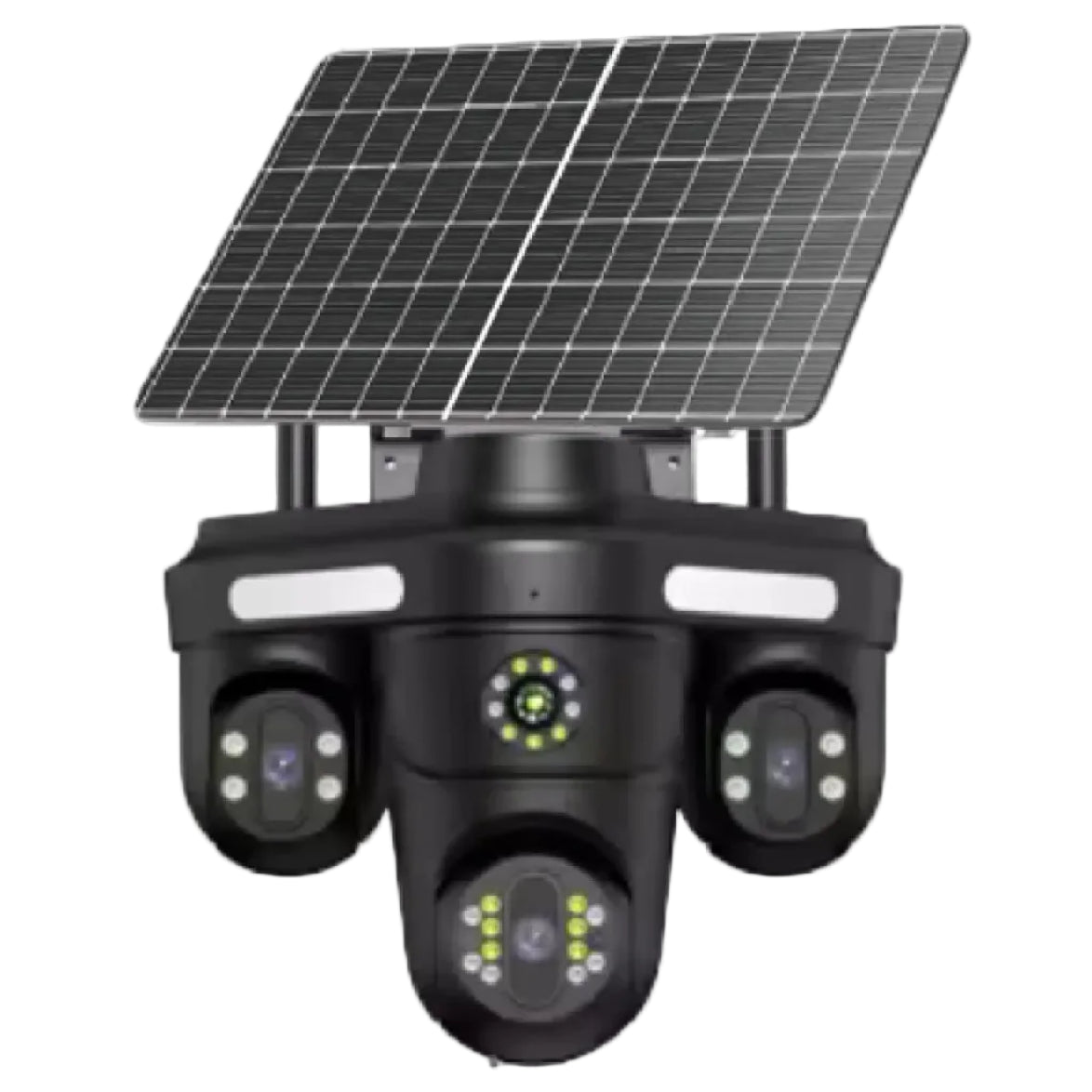 كاميرا مراقبة ذكية ب 2 طاقة الشمسية 4 عدسات MP20 MB