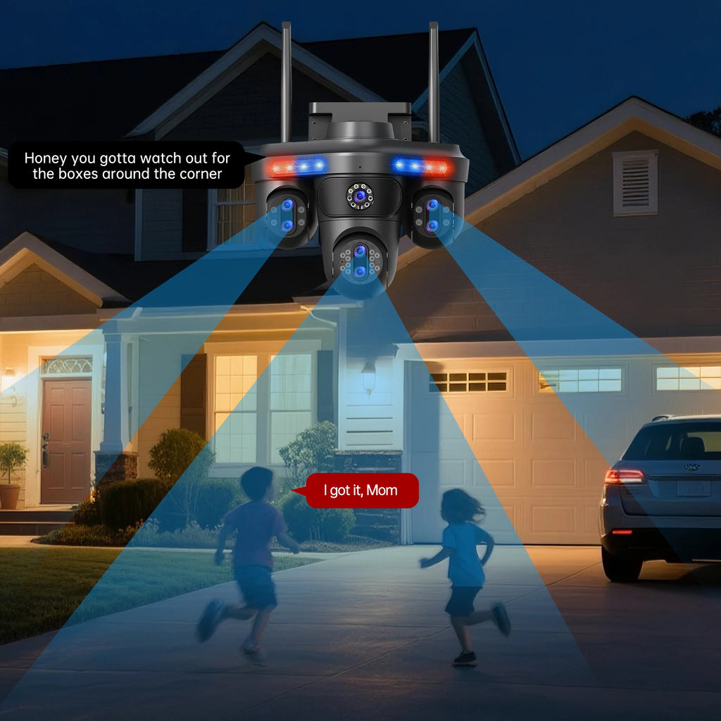 Caméra WIFI 35MB 7 lens 3 zoom optic X10