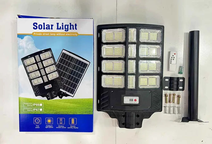 600W مصباح لاسلكي يعمل بالطاقة الشمسية