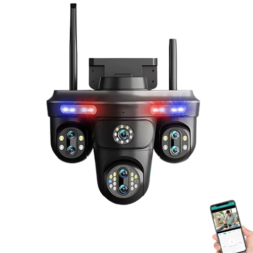 Caméra WIFI 35MB 7 lens 3 zoom optic X10